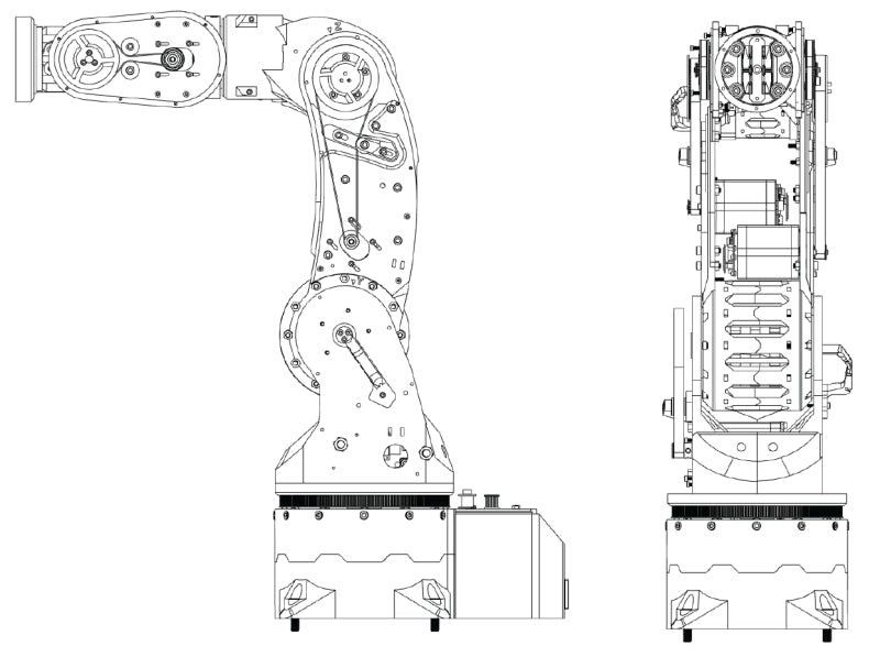 Arctos Robotics 3D Printed Parts Kit V0.2.9.1